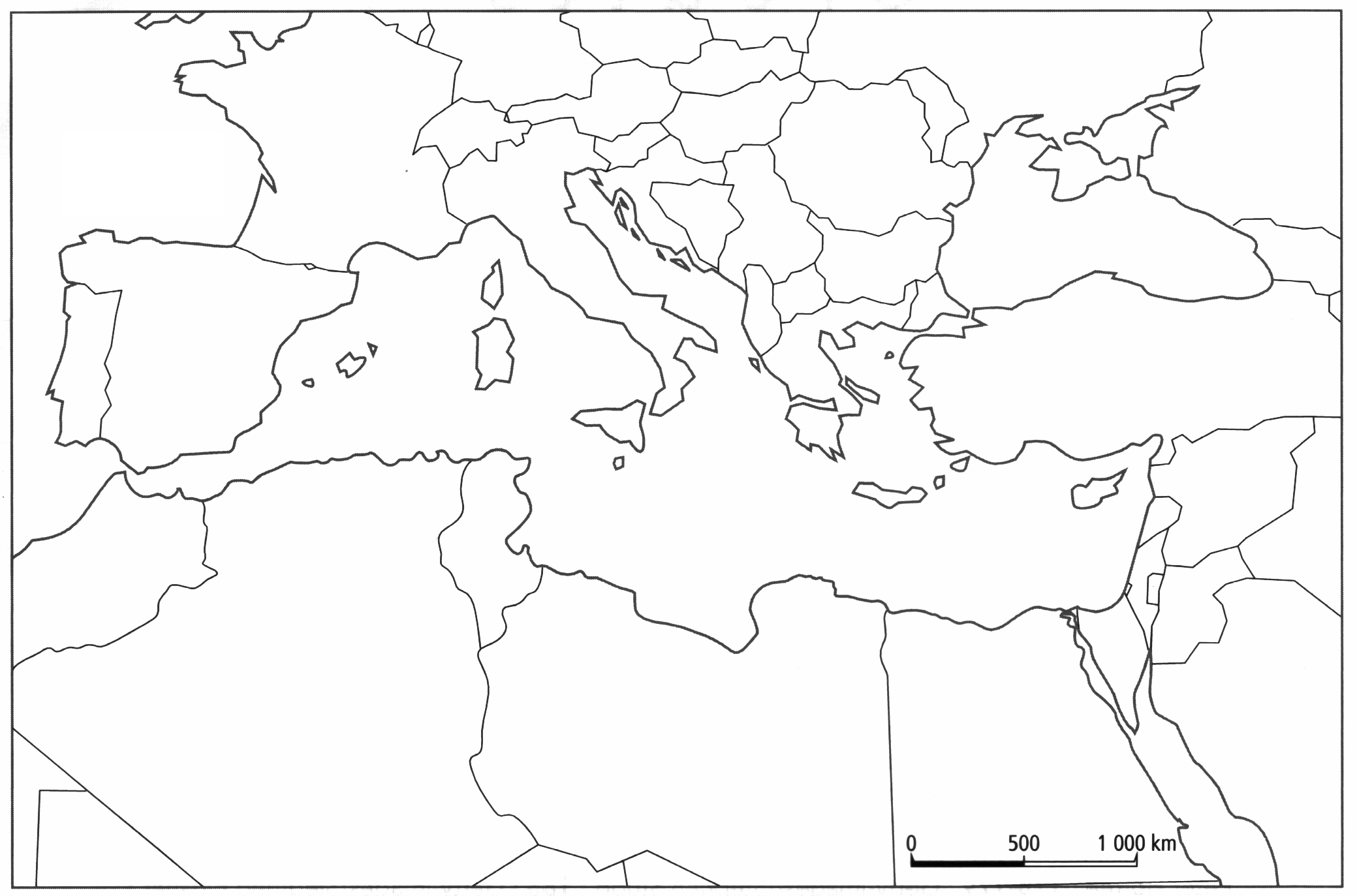 La Méditerranée Une Interface Nord Sud Histoire Géographie