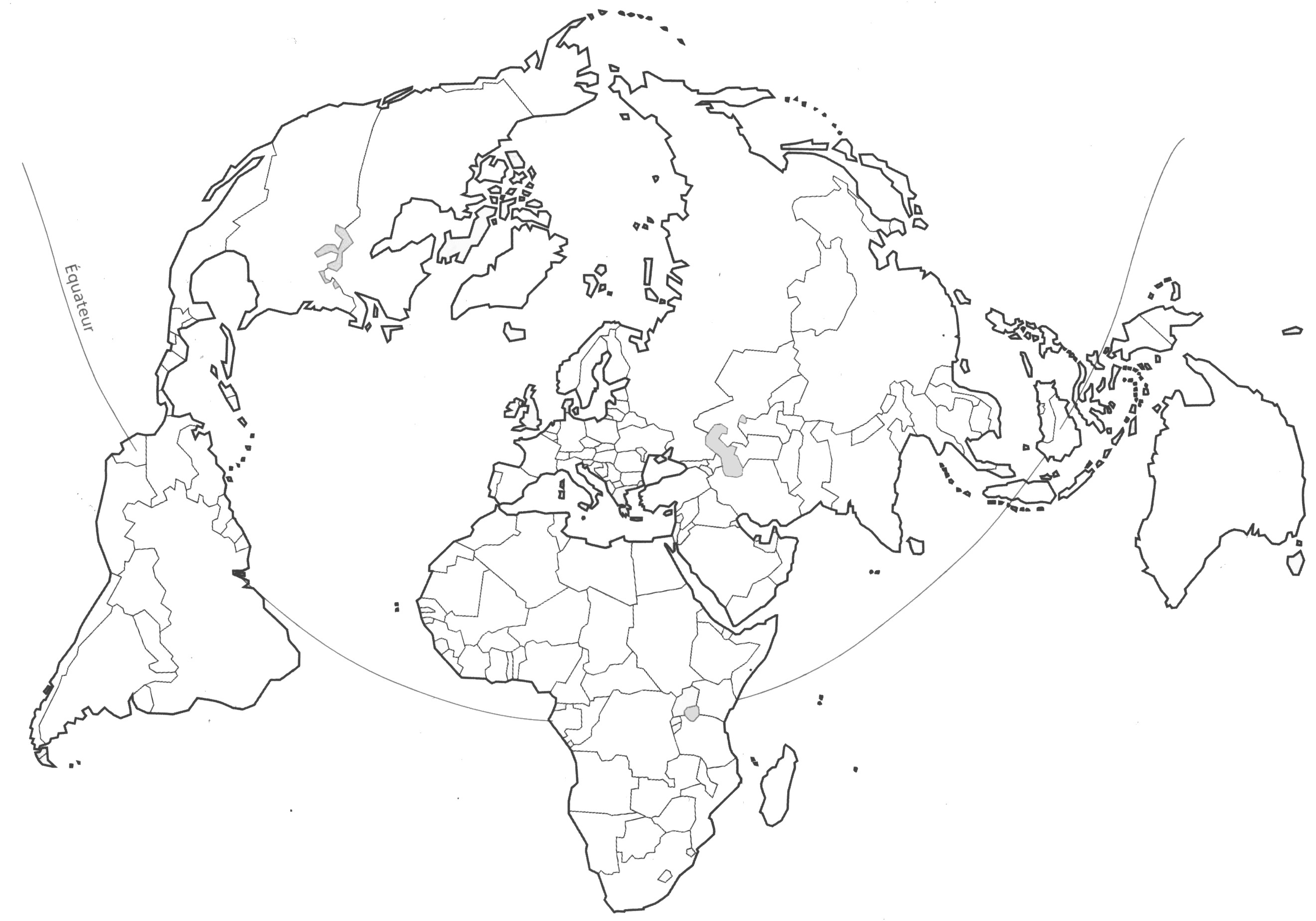 Librairie-Interactive - Planisphère - Cartes du Monde