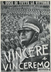 Fascismo - Vittoria 3 - Manifesto